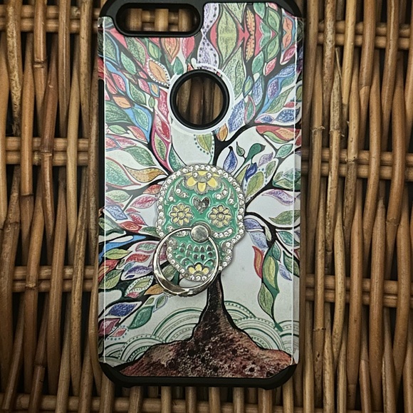 Colorful Tree Design Phone Case - Picture 3 of 5
